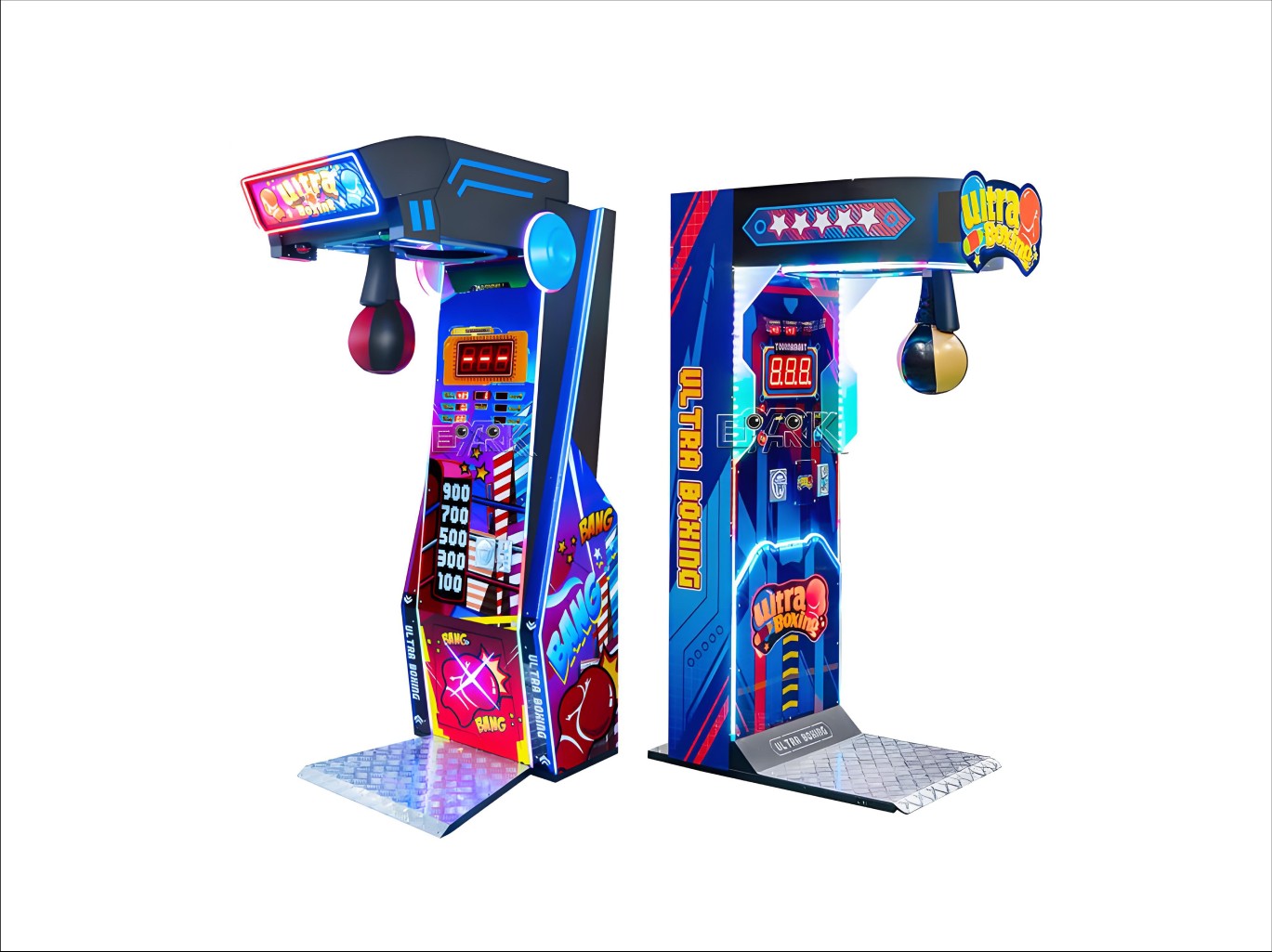 Ultra Boxing Coin-Operated Punching Machine commercial model for Malaysia arcade venues