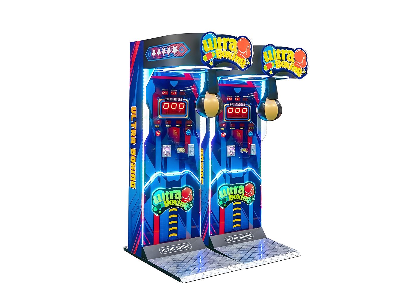 Ultra Boxing Punching Machine commercial model for Malaysia arcade venues
