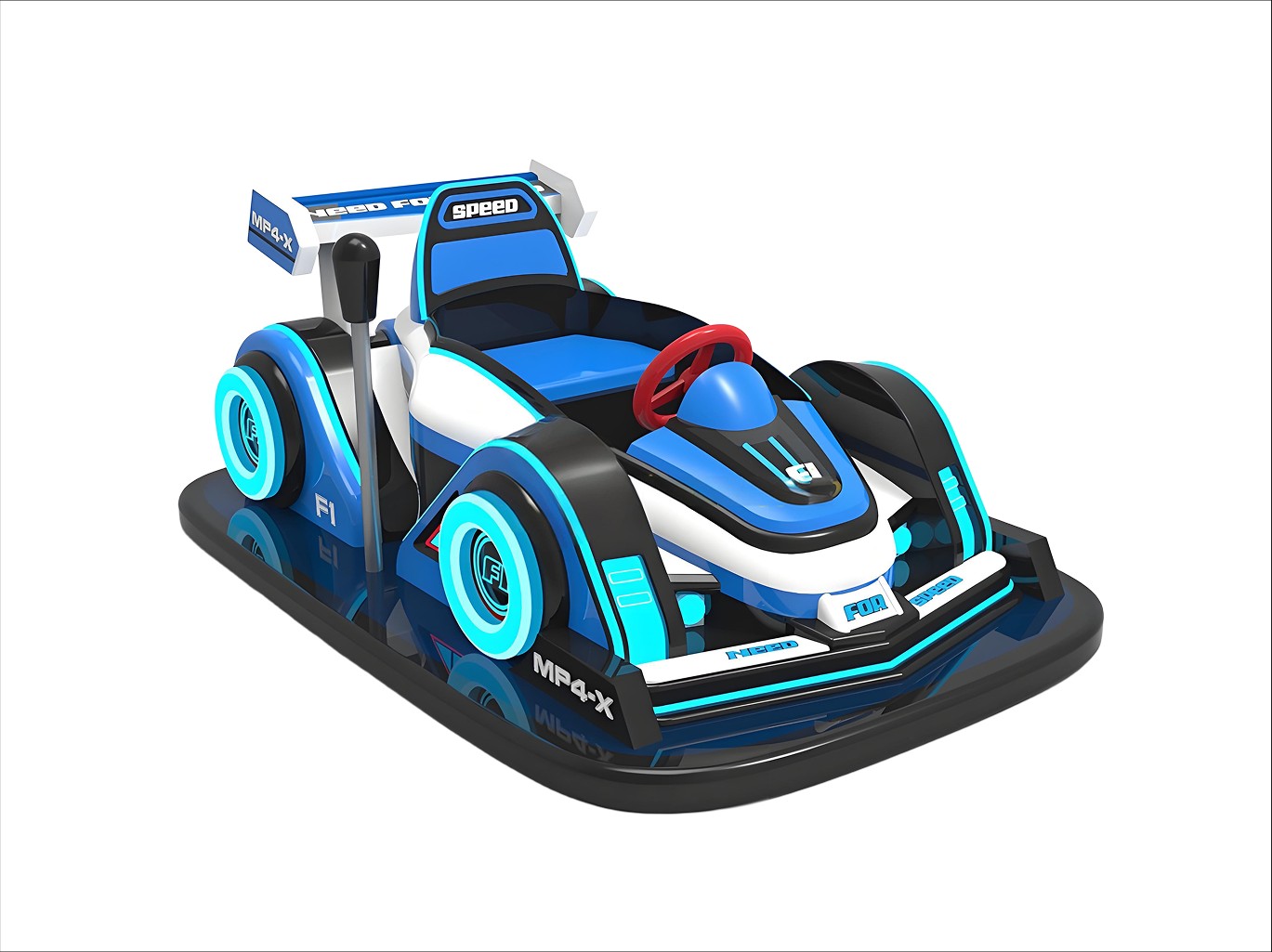 LED Drift Bumper Car for Plazas & Indoor Parks | Amusement Supplier commercial model for Malaysia arcade venues