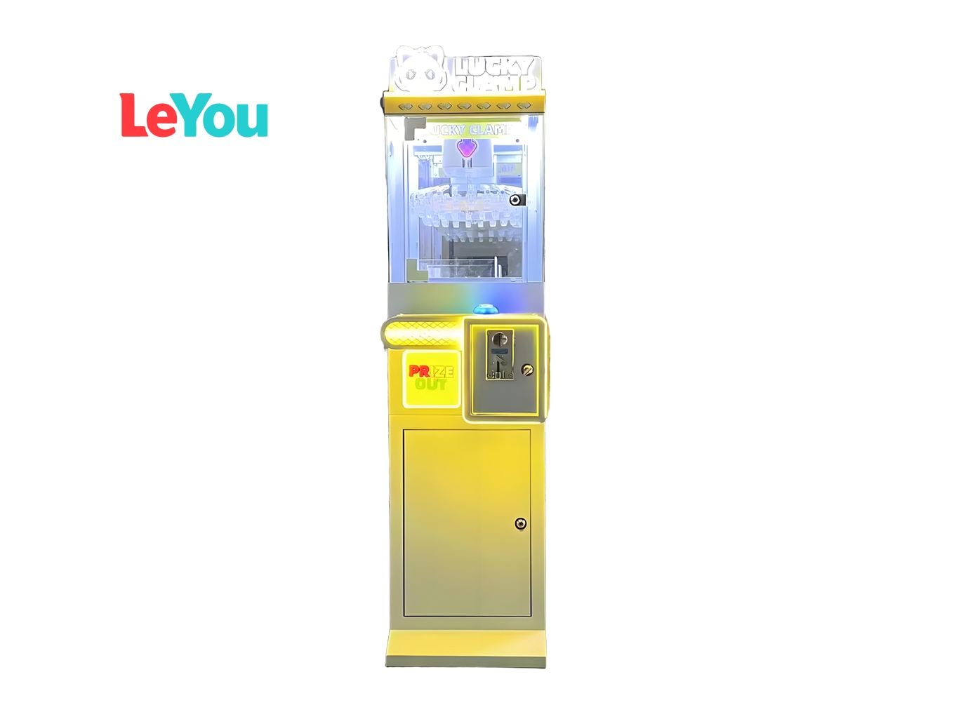 Lucky Clamp Mini Claw Machine – Compact Single-Player Prize Crane commercial model for Malaysia arcade venues